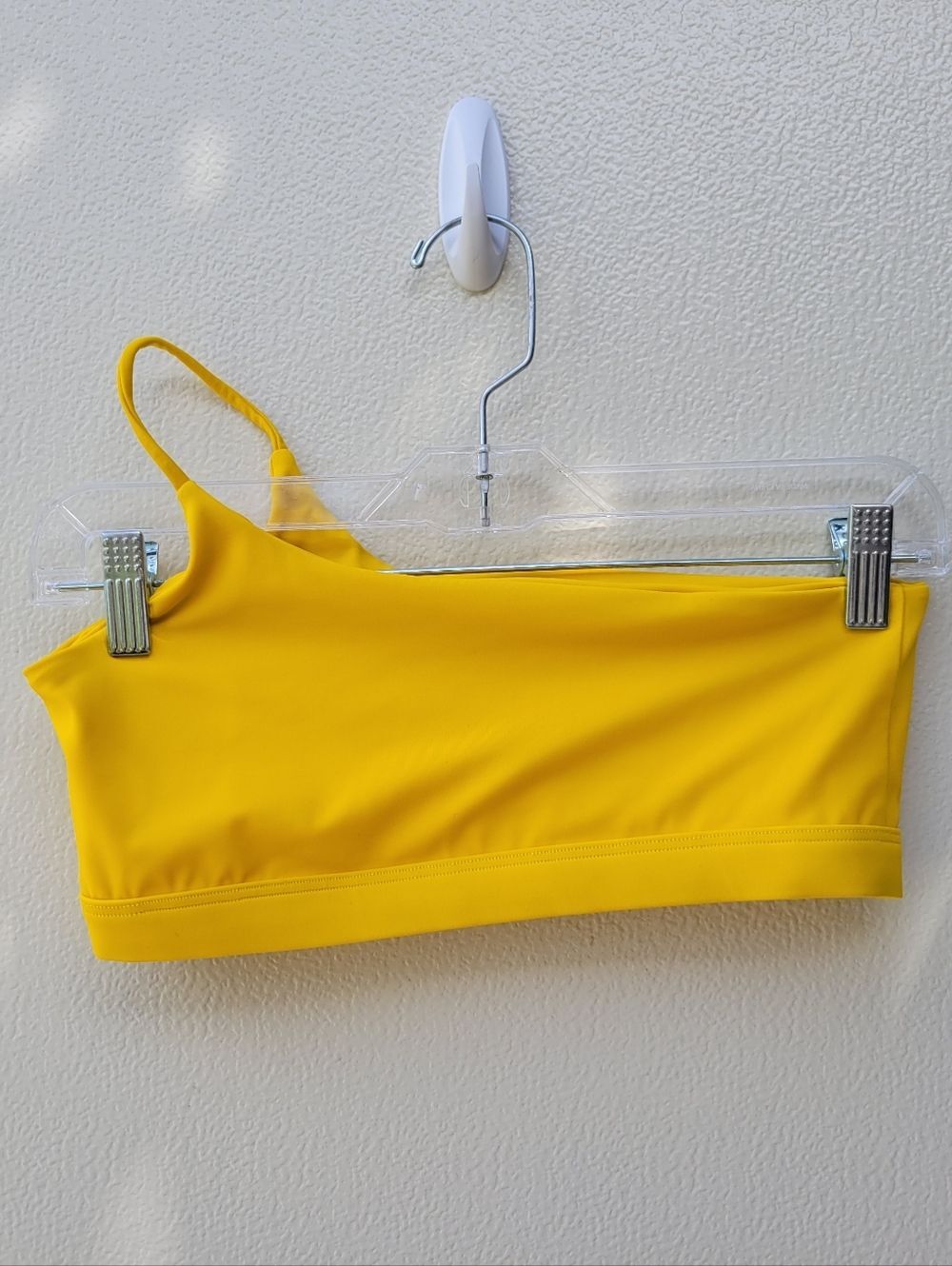 KAOHS Bright Yellow Swim Top Women Size M.
